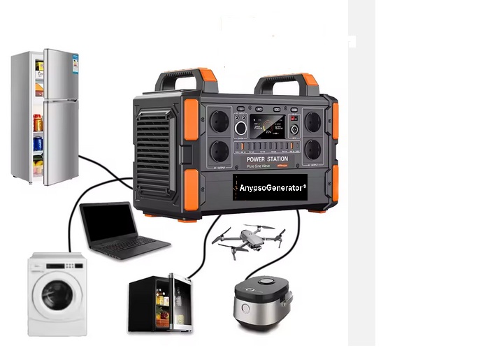 AnypsoGenerator — station d'énergie portable 500W