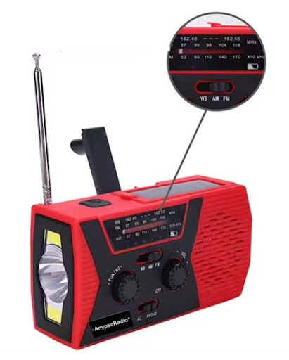 AnypsoRadio — radio d'urgence multifonction